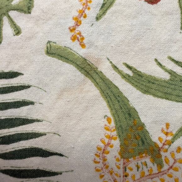 Couleur Nature Placemats Set of 9 Green Yellow Floral Flowers Botanical Paris - Picture 5 of 11